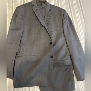 Grey Calvin Klein 2 piece suit